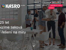 Tablet Screenshot of kasro.cz